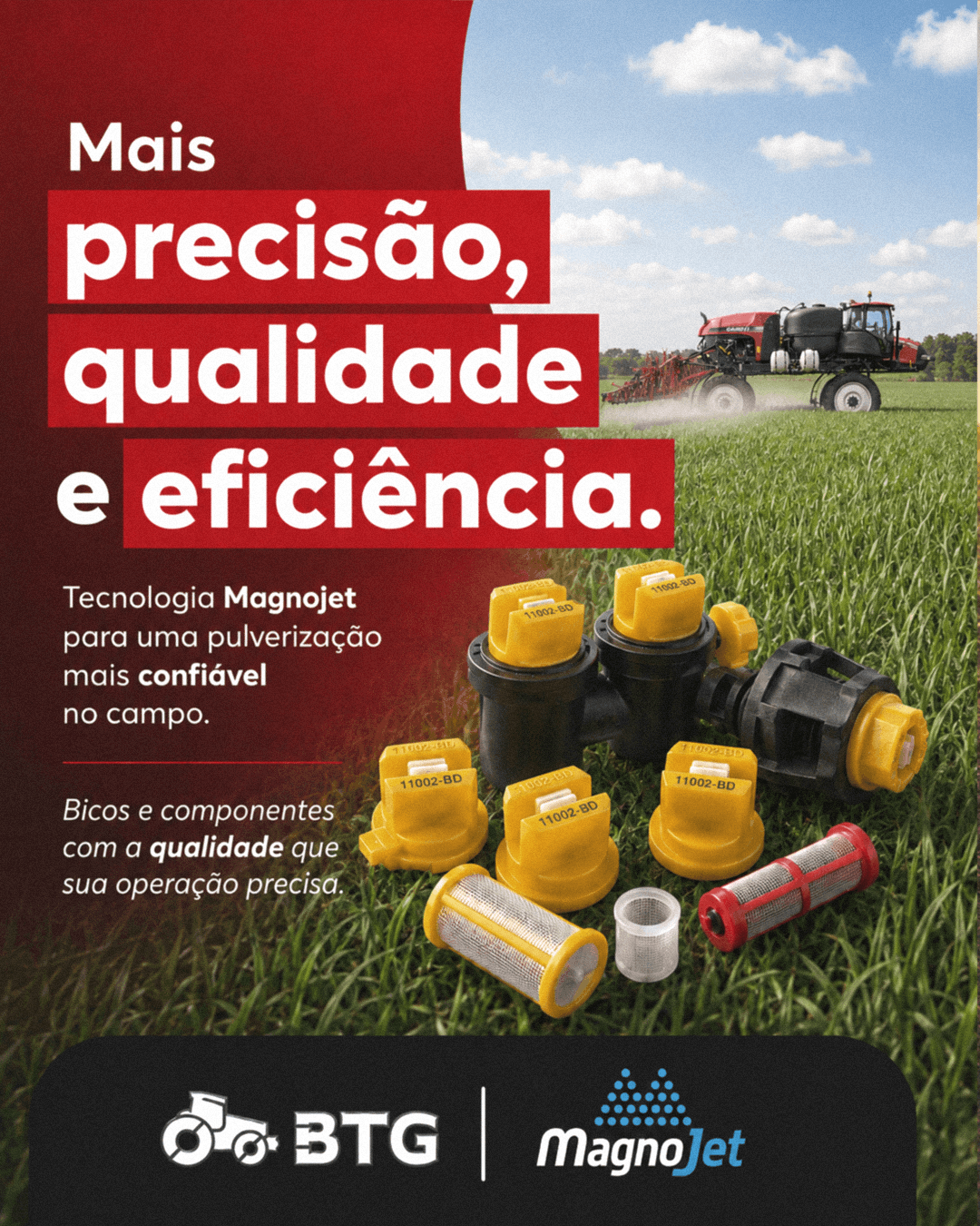 Precisão, qualidade e eficiência